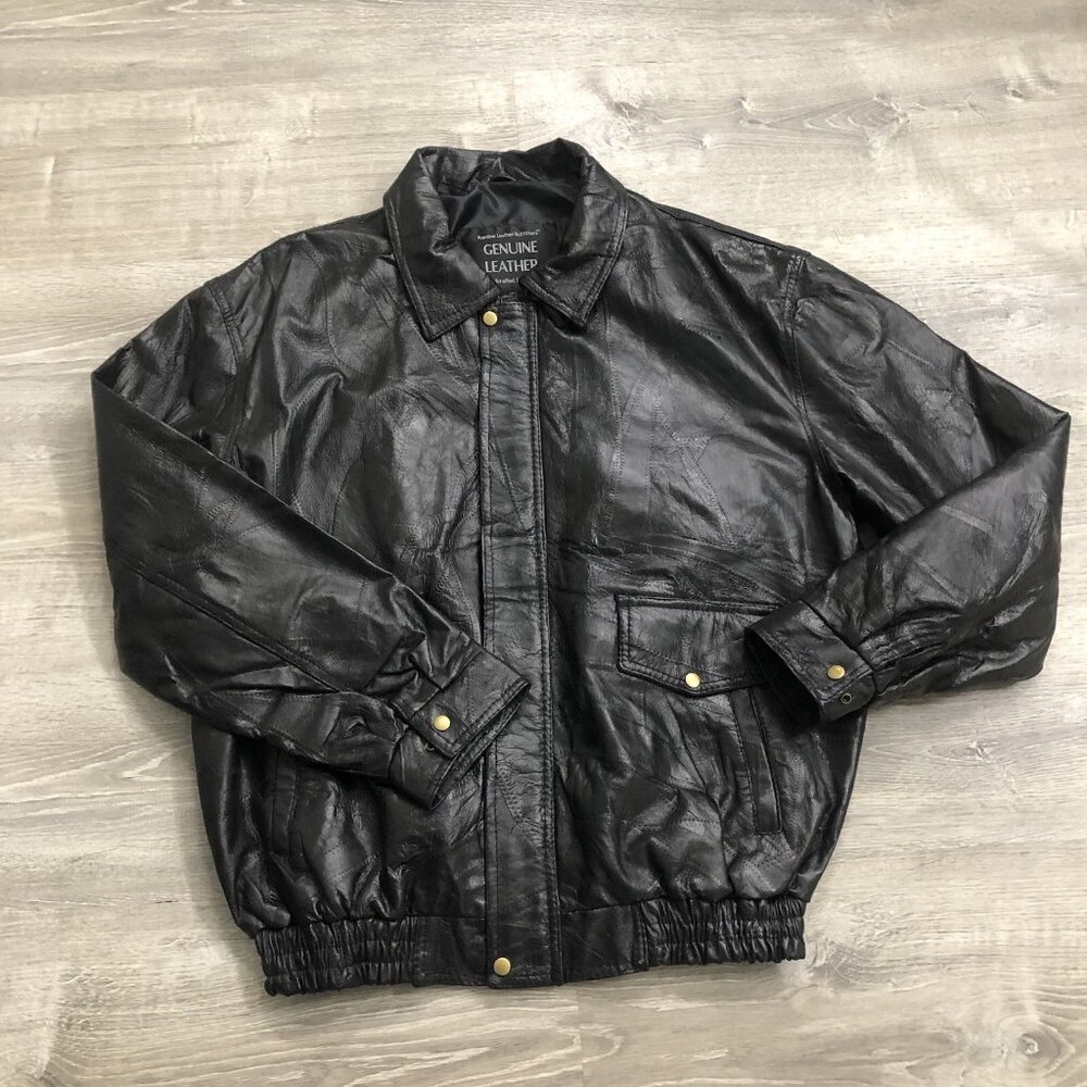 Black Bomber Jacket - image 4